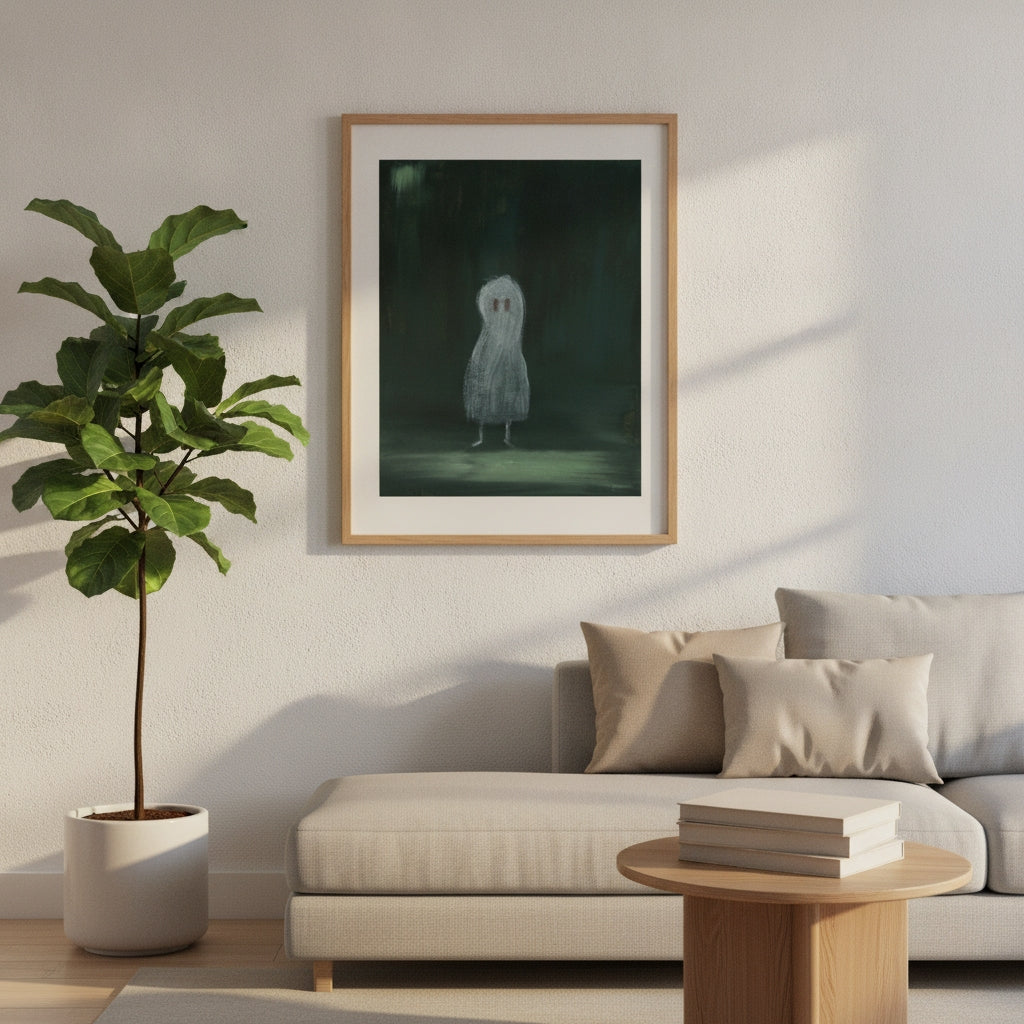 The Lonely Ghost | Giclée Fine Art Print