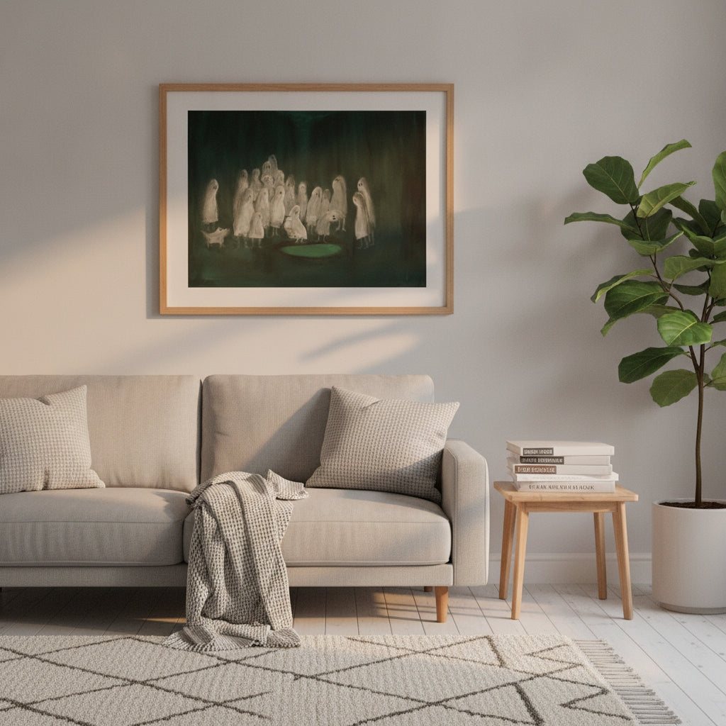 Awaiting a New Arrival | Giclée Fine Art Print