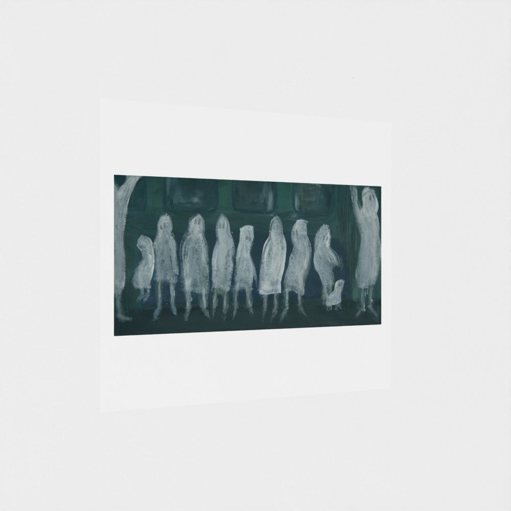 Ghost on the Subway Train | Giclée Fine Art Print