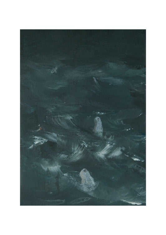 Two Souls Out to Sea | Giclée Fine Art Print